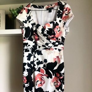 WHBM Midi Floral Dress